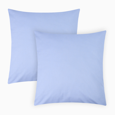 Комплект наволочек «Этель», 70×70 см, 2 шт., голубой, бязь, хлопок 100%