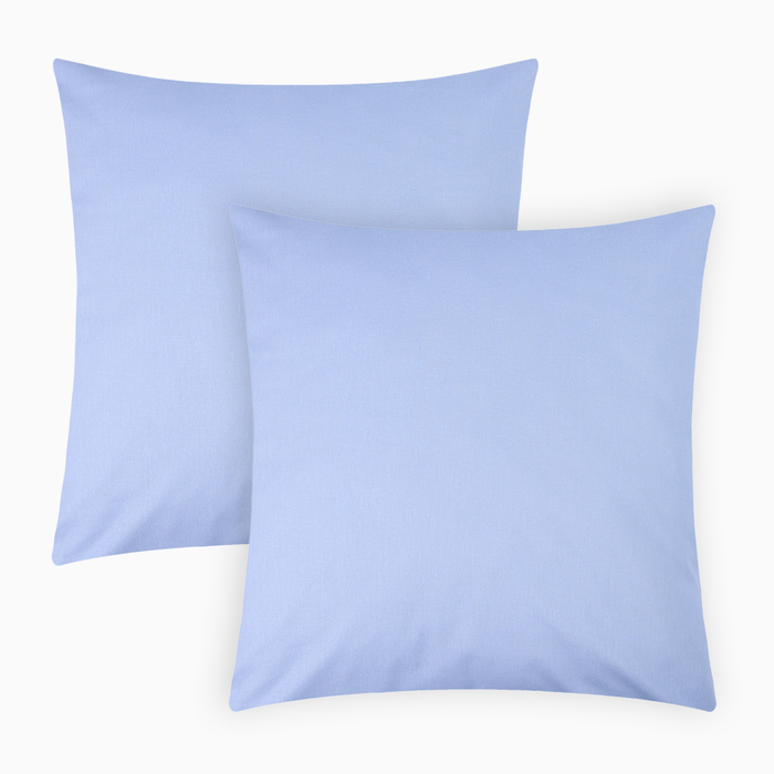 Комплект наволочек «Этель», 70×70 см, 2 шт., голубой, бязь, хлопок 100% - Фото 1