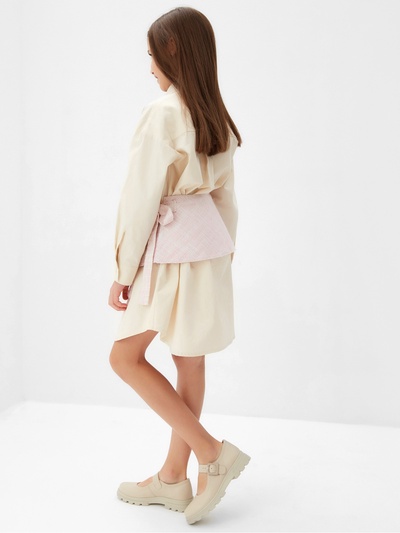 Юбка(баска) для девочки MINAKU: PartyDress, цвет розовый, рост 128 см
