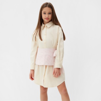 Юбка баска для девочки MINAKU: PartyDress, розовая, рост 158 см
