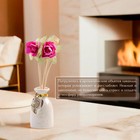 Набор подарочный с диффузором «Ваза с цветком» лаванда, «Богатство Аромата» - Фото 2