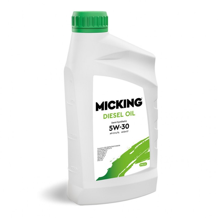 Масло моторное Micking Diesel Oil PRO2, 5W-30 API CI-4/SL, полусинтетическое, 1 л - Фото 1