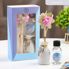 Набор подарочный с диффузором «Ваза с цветком» сакура, «Богатство Аромата» - Фото 5