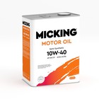 Масло моторное Micking Motor Oil EVO2, 10W-40 SN/CF A3/B4, минеральное, 4 л - фото 191603