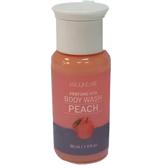 Гель для душа Welcos Around Me Perfumed Vita Body Wash Peach Mini, 30 мл - Фото 1