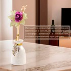 Набор подарочный с диффузором «Ваза с цветком», аромат фиалка, «Богатство Аромата» - Фото 2