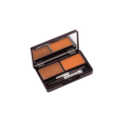 Пудра для бровей 01 Eco Soul Eyebrow Kit 01 Brown, 2x2,5 гр