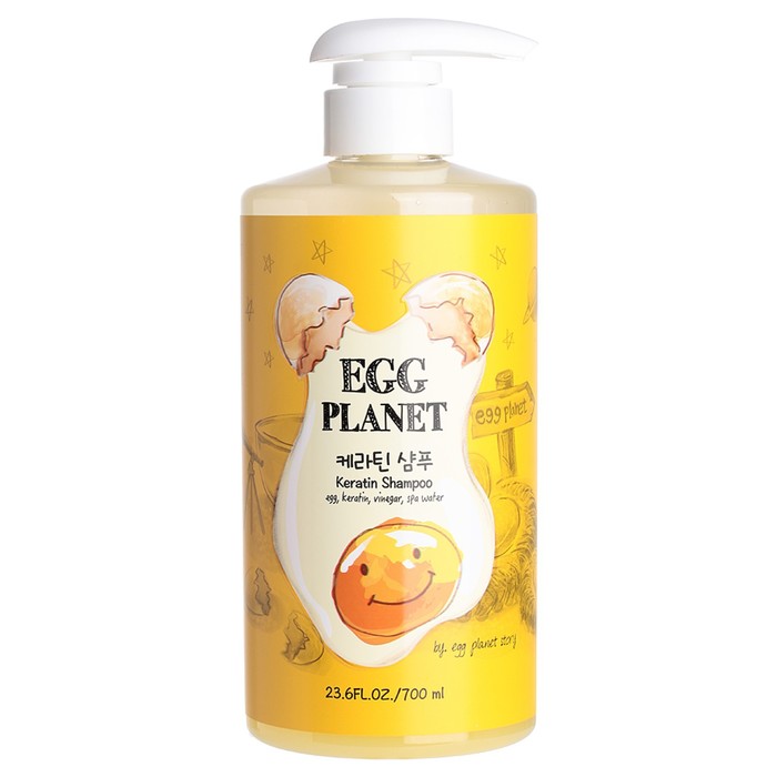 Шампунь Daeng Gi Meo Ri Egg Planet Keratin, с кератином 700 мл - Фото 1