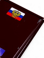 УЦЕНКА Ящик почтовый без замка (с петлёй), вертикальный, «Почта», бордовый - Фото 4