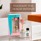 Набор подарочный с диффузором «Ваза с цветком», аромат роза, «Богатство Аромата» - Фото 4