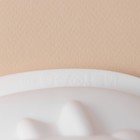 Форма для выпечки и муссовых десертов KONFINETTA «Сердце с бантом», 19×17×6.5 см, силикон, белая - Фото 6