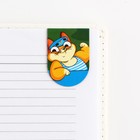 Магнитные закладки для книг, 6 шт. на подложке «23 февраля: Юный герой» - Фото 4