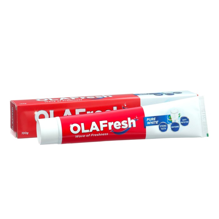 Зубная паста OLAFresh Pure White Toothpaste, 100 г - Фото 1