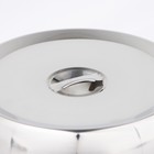 УЦЕНКА Крышка-Клош из нержавеющей стали, 28×28×4,5 см, круглая - Фото 2