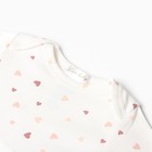 Боди с длинным рукавом, цвет молочный, рост 80 см - фото 23388269