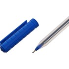 Ручка шариковая масляная Pensan Triball, узел-игла 0.5 мм, шестигранная, чернила синие - Фото 4
