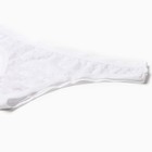 Трусы женские бразильяна, цвет белый, размер XL - фото 23418238