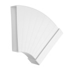 Отвод ZEIN, разноугловой, вентиляционный, 60 х 204 мм - фото 23340916