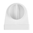 Соединитель ZEIN, 60х204 мм, d=125 мм, угловой,вентиляционный - фото 27347622