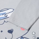 Лонгслив для мальчика, цвет серый, рост 92 см - фото 25329619