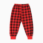 Пижама для мальчика, цвет красный, рост 104 см - Фото 9