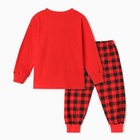 Пижама для мальчика, цвет красный, рост 110 см - Фото 10