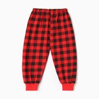 Пижама для мальчика, цвет красный, рост 128 см - Фото 6