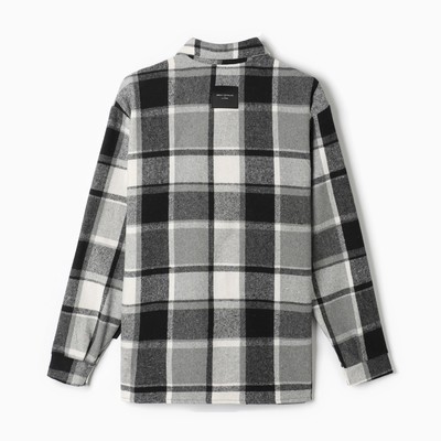 Рубашка мужская MIST oversize размер 56, светло-серый