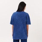 Футболка женская, цвет джинсовый, размер 42-46 (ONE SIZE) - фото 23324664