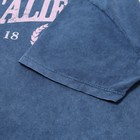 Футболка женская, цвет джинсовый, размер 42-46 (ONE SIZE) - фото 23517098