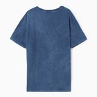 Футболка женская, цвет джинсовый, размер 42-46 (ONE SIZE) - фото 23517099