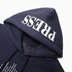 Толстовка мужская НАЧЁС, цвет тёмно-синий, размер 50 (XL) - фото 23517185