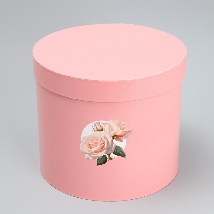 Набор шляпных коробок 5 в 1, упаковка подарочная, «Цветы», 13 х 14 ‒ 19.5 х 22 см - фото 1907950771
