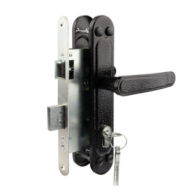 Замок врезной Д-град Зенит ЗВ4-72.03, с ручками, цвет медь