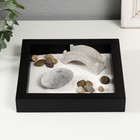 Японский сад камней настольный «Дзен. Каменный мост», с набором аксессуаров, 16.5×16.5×4 см - Фото 2