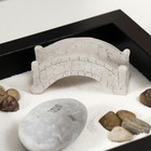 Сад камней Дзен "Каменный мост" песок 16,5х16,5х4 см - Фото 3