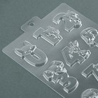 Форма для шоколада «Учим цифры», 21×14 см - Фото 3