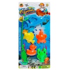 Рыбалка магнитная «Яркие рыбки», 1 удочка, 5 рыбок, цвет МИКС - Фото 11