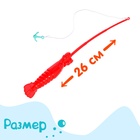 Рыбалка магнитная «Морские рыбки», 1 удочка, 10 рыбок, цвета МИКС - Фото 2