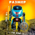 Робот - машинка «Спорткар», трансформируется, цвет синий - Фото 2