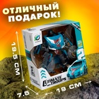 Робот - машинка «Спорткар», трансформируется, цвет синий - Фото 5