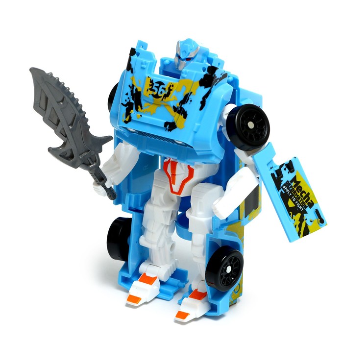 Робот «Механический воин», трансформируется, цвет МИКС - фото 1907951357