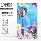 Ложка именная с гравировкой «Татьяна», 3×14 см - Фото 2