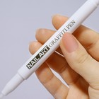 Маркер для дизайна ногтей, акриловый, 13,5 см, цвет белый - Фото 7