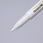 Маркер для дизайна ногтей, акриловый, 13,5 см, цвет белый - фото 8180967