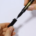 Маркер для дизайна ногтей, акриловый, 13,5 см, цвет чёрный - Фото 11
