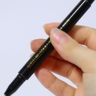 Маркер для дизайна ногтей, акриловый, 13,5 см, цвет чёрный - фото 8180983