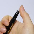 Маркер для дизайна ногтей, акриловый, 13,5 см, цвет чёрный - фото 8180984