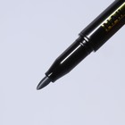 Маркер для дизайна ногтей, акриловый, 13,5 см, цвет чёрный - фото 8180985