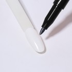 Маркер для дизайна ногтей, акриловый, 13,5 см, цвет чёрный - Фото 10